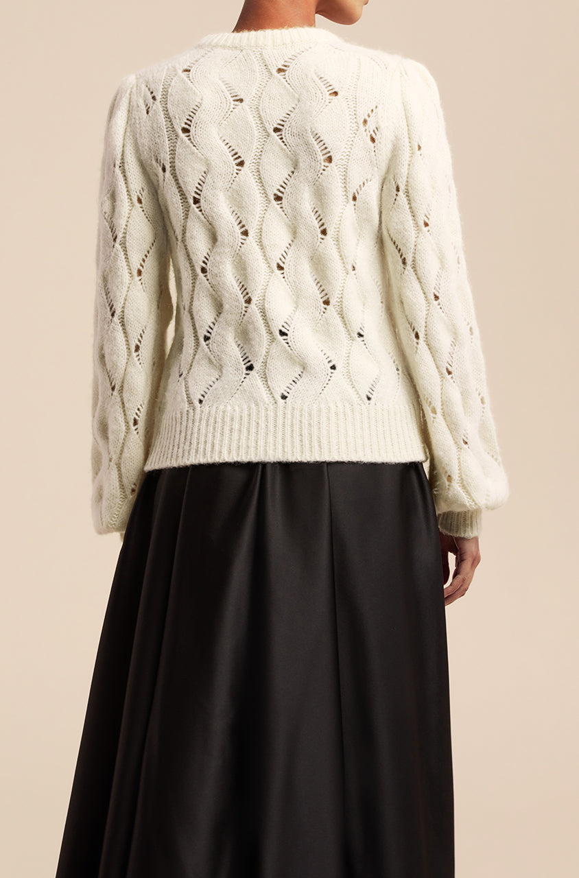 Taylor – Rebecca Alpaca Sweater Chainette