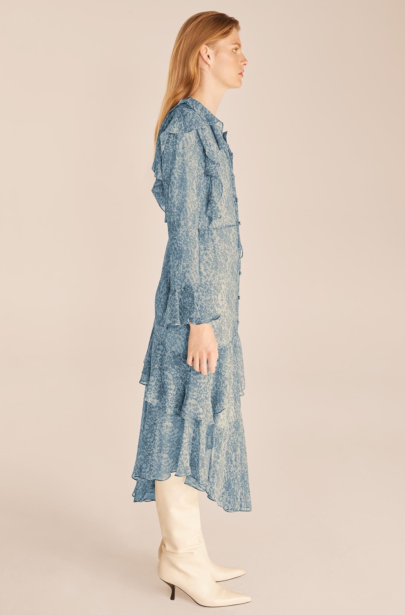 Chiffon Shirtdress