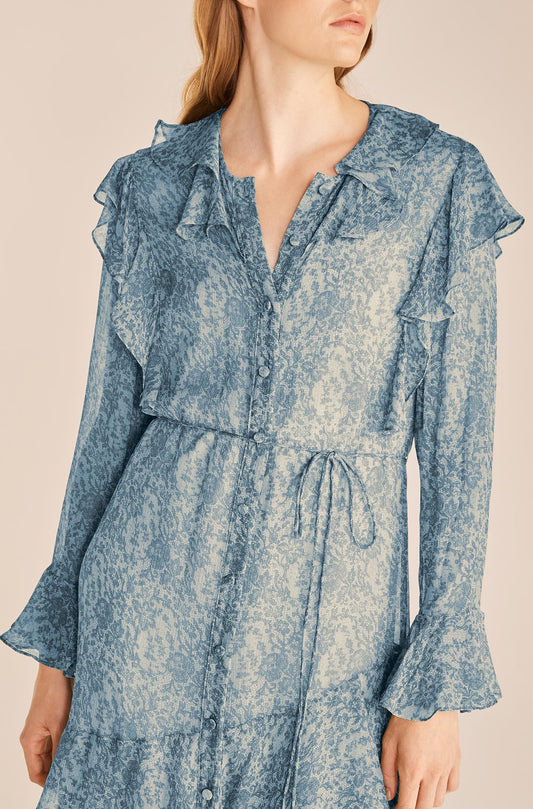 Chiffon Shirtdress