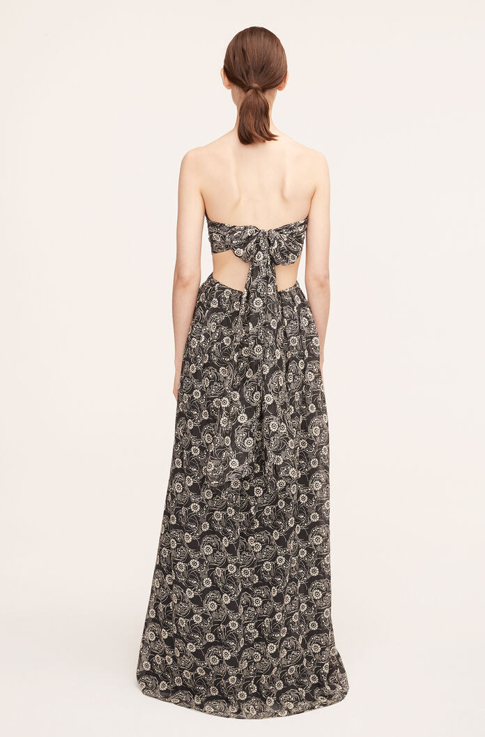  Monarch Fleur Whisper Front Dress in Monarch Fleur Black Combo by Rebecca Taylor