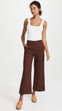 Cropped Flare Chino